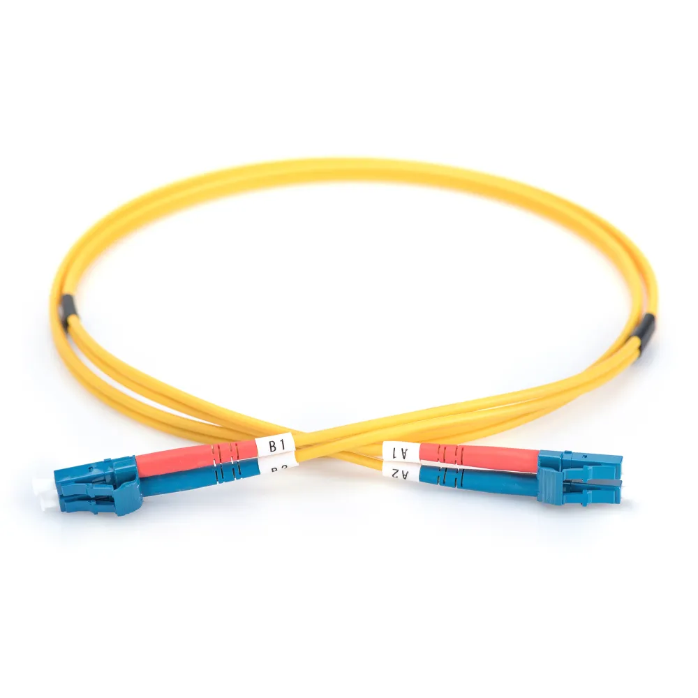 Digitus Opticki patch kabl, singlemode, duplex, 10 m, OS2, LC/LC, zuti