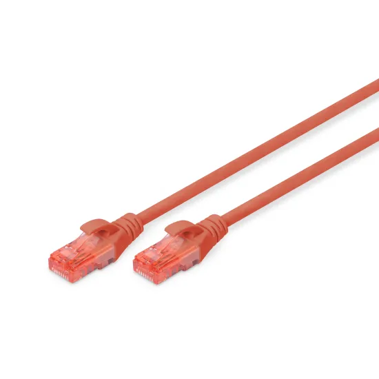 Digitus Kabl UTP patch CAT6 5m crveni