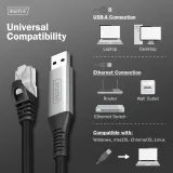 Digitus Kabl USB-A - RJ45 CAT6A S-FTP, 1Gbps, 2m