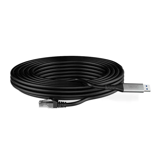 Digitus Kabl USB-A - RJ45 CAT6A S-FTP, 1Gbps, 5m