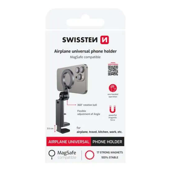 Swissten Holder universal AIRPLANE MagSafe