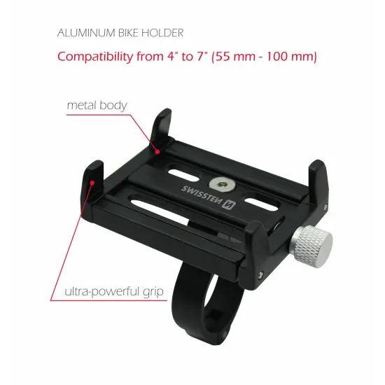 Swissten Bike Holder Aluminium BC2
