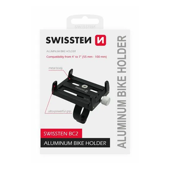 Swissten Bike Holder Aluminium BC2