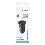 iPEAX Car Charger CL-02, 4.8A, 2x USB-A BLACK