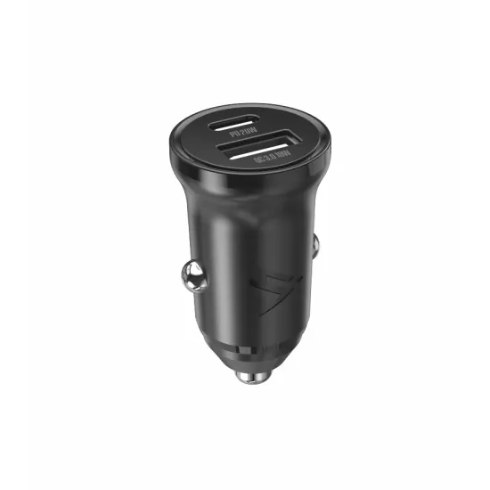 iPEAX Car Charger CL-04, PD, 300W, USB-C + USB-A BLACK