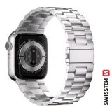 Swissten Metal band for Apple watch, silver (42, 44, 45, 49) mm