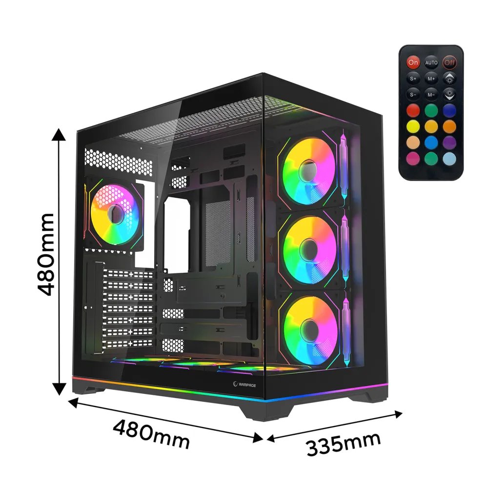 Rampage CASE KAIZER 7x120 ARGB