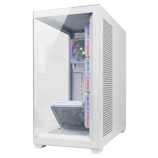 Rampage CASE SYLON 8x120 ARGB 850W 80+ Bronze White