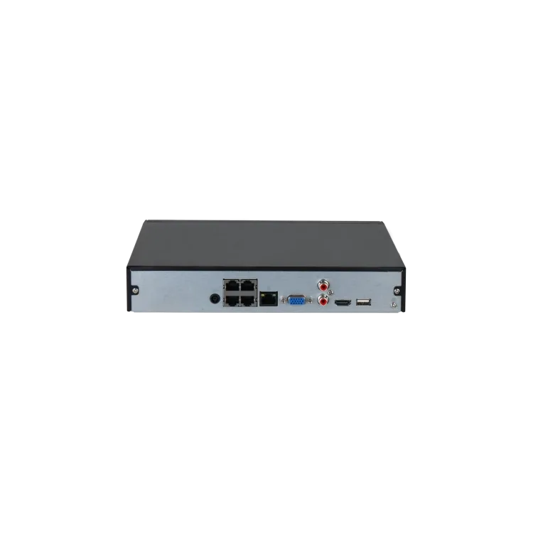 Dahua NVR 4 kanala DHI-NVR2104HS-P-4KS3, 4K, do 12MP, HDMI, VGA, 1 x HDD, PoE