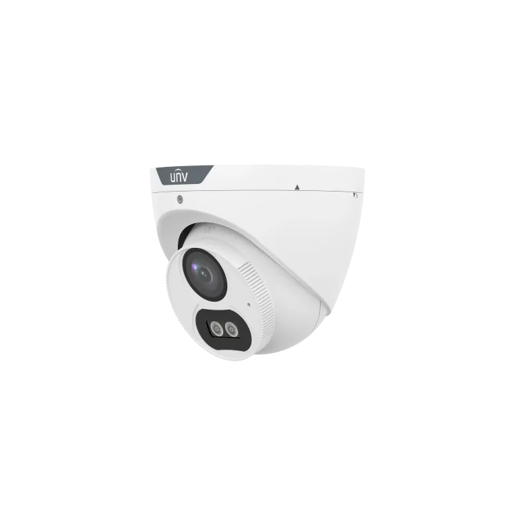 Uniview Kamera 5MP UAC-T125-AF28M-W Dome, ColorHunter White Light, objektiv 2.8 mm, IR/LED domet do 20 m, ugrađen mikrofon, DWDR