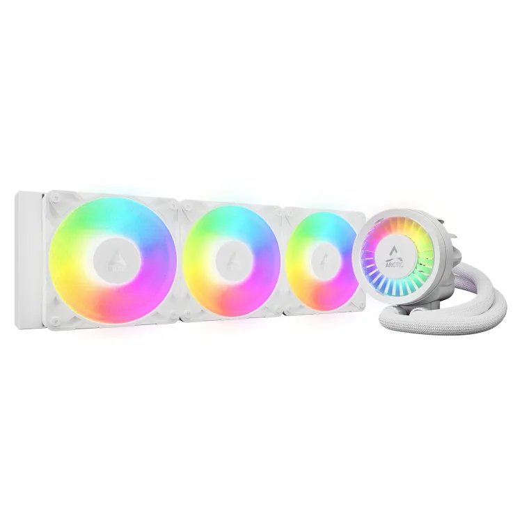 Arctic Cooling CPU Cooler Wasserkühlung Liquid Freezer III PRO 360 ARGB White