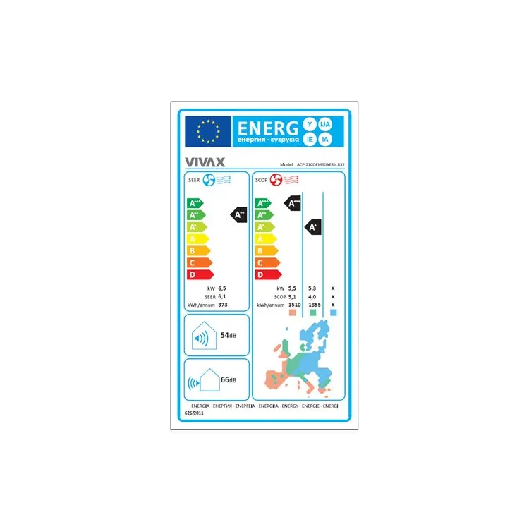 VIVAX COOL, klima ur.multi, ACP-21COFM60AERIs R32, vanjska