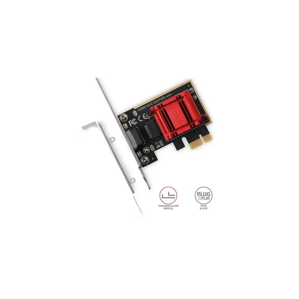 AXAGON PCEE-G25 PCIE 2.5 GIGABIT ETHERNET