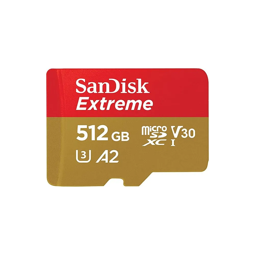 MEM SD MICRO 512GB Sandisk Extreme, A2, V30, U3