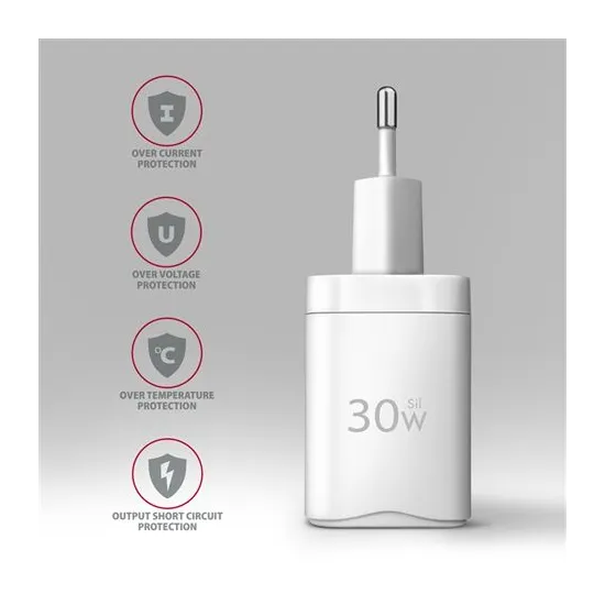 MOB DOD Zidni punjač ACU-PQ30W, USB-A+QC