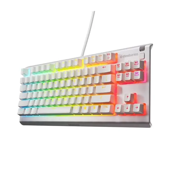 Mehanička tastatura SS Apex 3 TKL White - US
