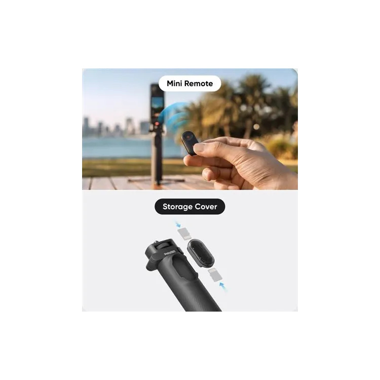 Insta360 Fold. 2-in-1 Selfie Stick Kit