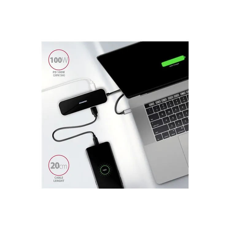 USB HUB SS USB-C 6IN1 HMC-6H4A, AXA