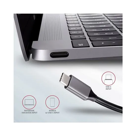 USB HUB SS 2xUSB3.2 Gen 2,USB-C(1x60W), HDMI, HMC-5 ,AXA