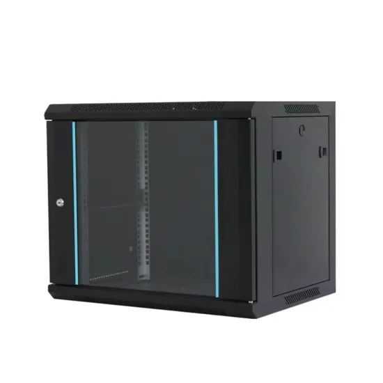 Rack orman nazidni, 9U, 600x600, staklena vrata