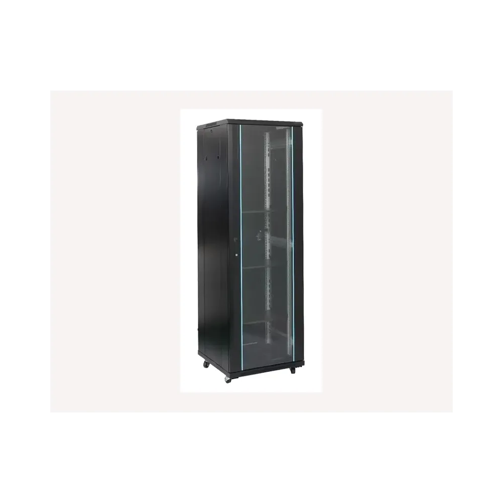 Rack orman samostojeći, 47U, 800x800, staklena vrata (pakovanje od 5 kutija)