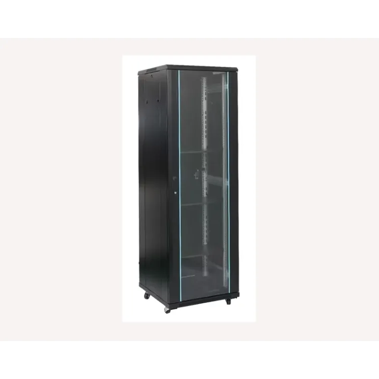 Rack orman samostojeći, 47U, 800x800, staklena vrata (pakovanje od 5 kutija)