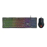 Scorpion KM-GX6 Gaming RGB USB US crna tastatura + miš