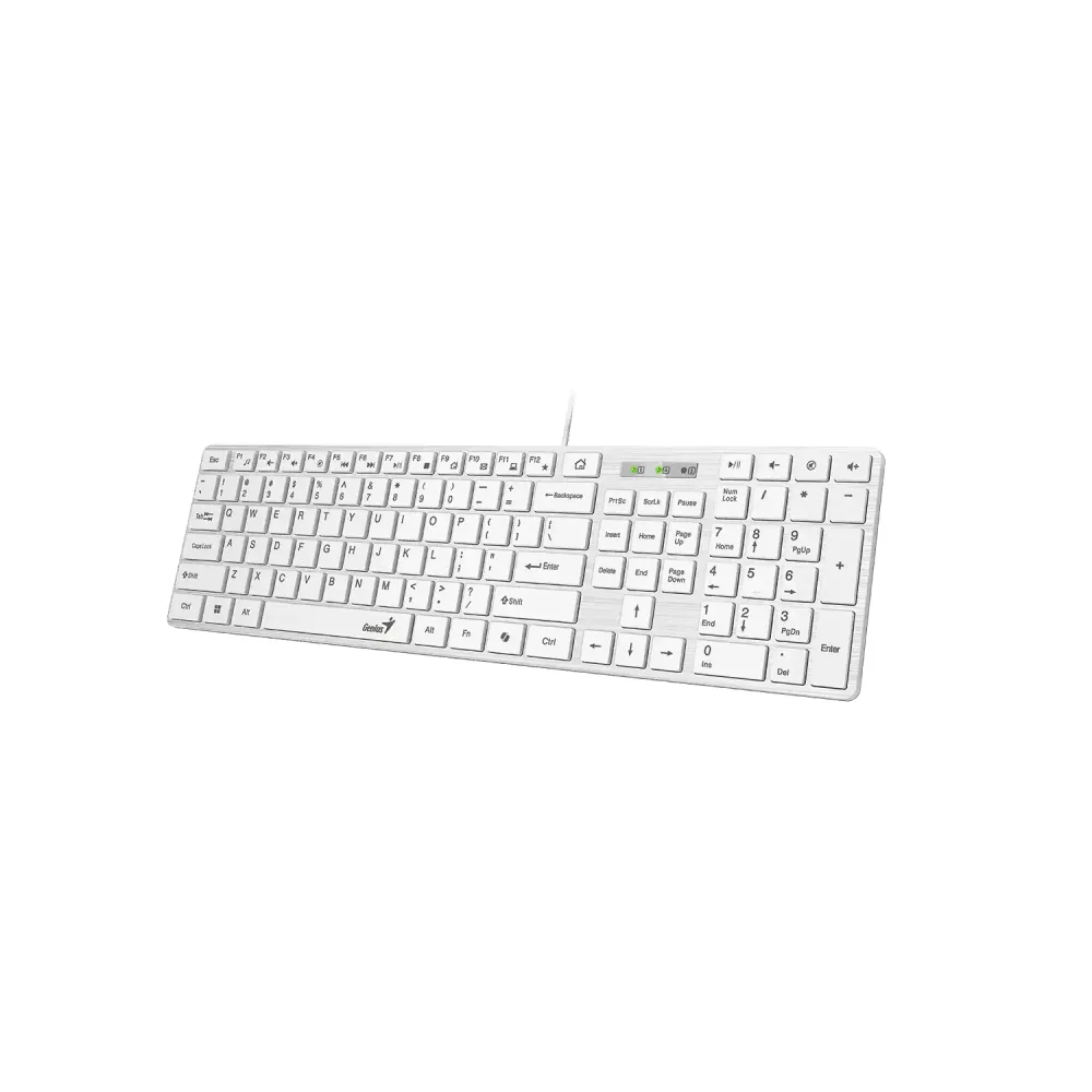 SlimStar 126 USB YU bela tastatura