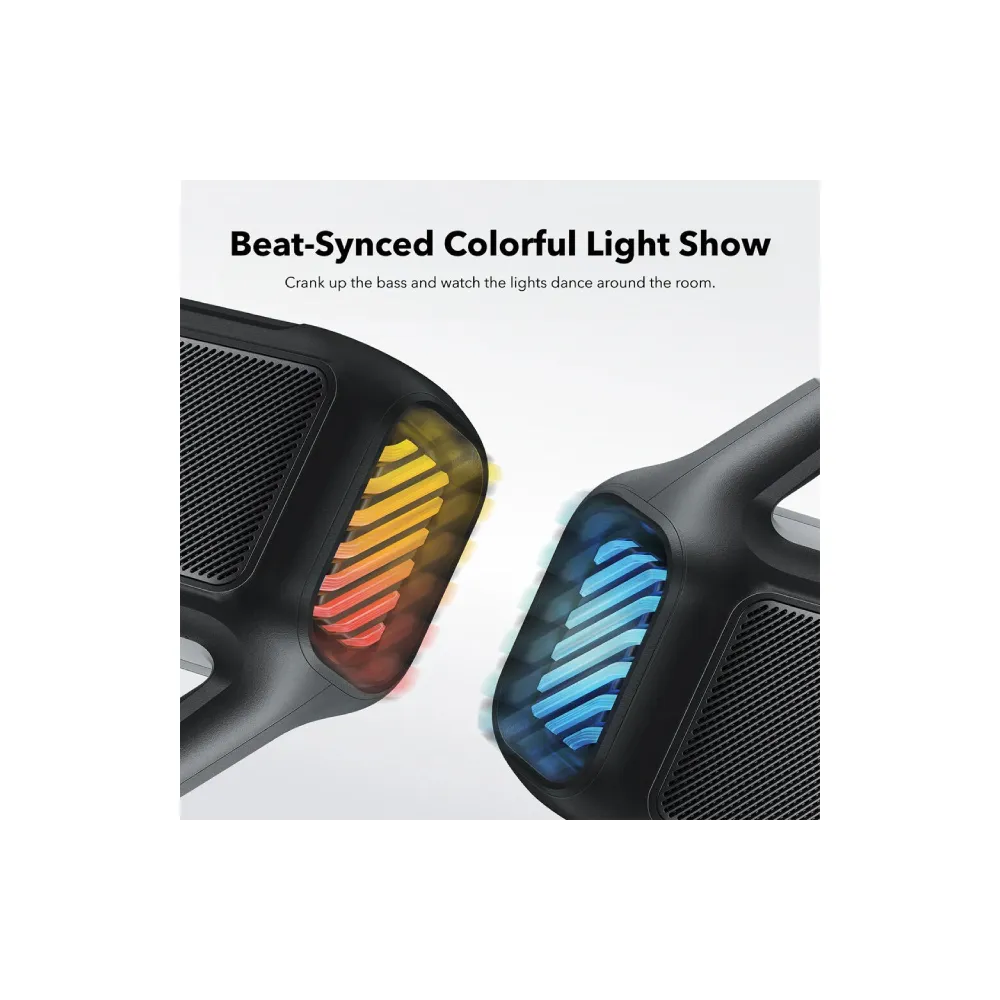 Soundcore Boom 2 80W 2.1 prenosivi bluetooth IPX7 zvučnik crni