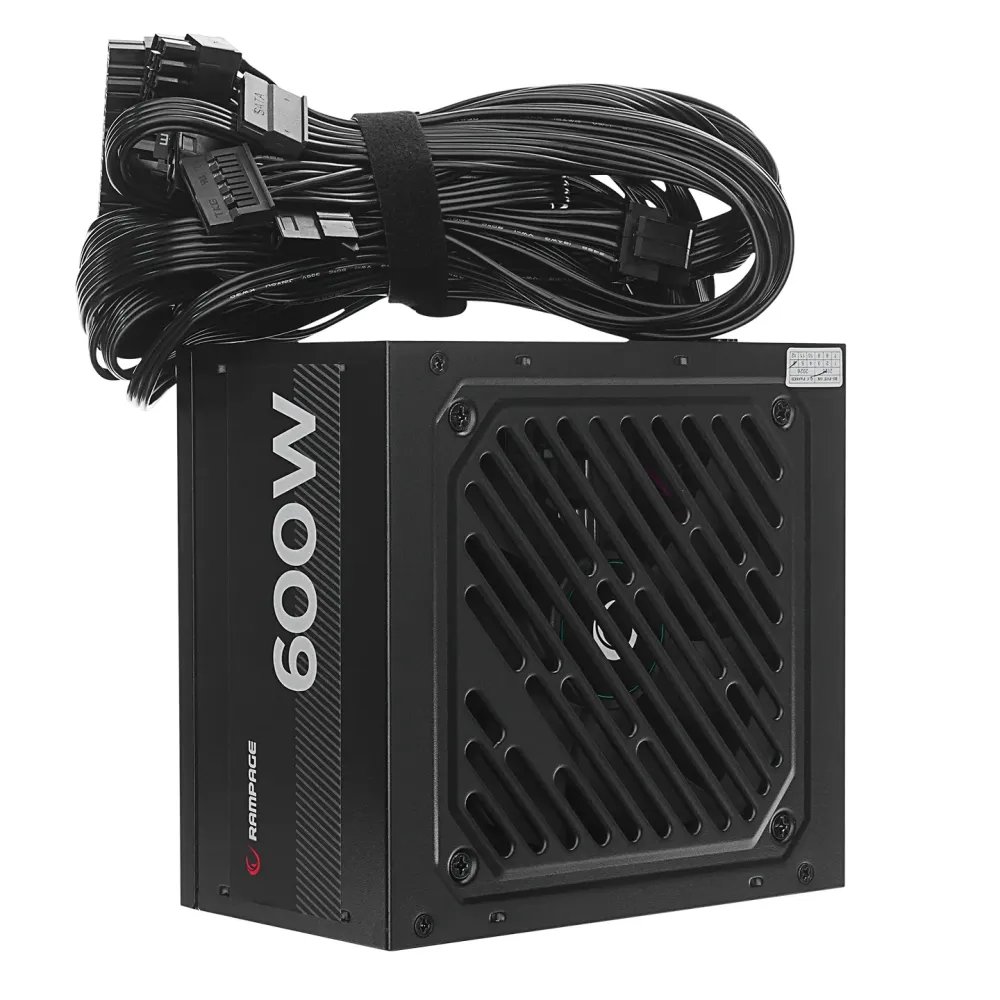 Rampage Napajanje RMP-600-80P 600W 80+ Standard Bulk