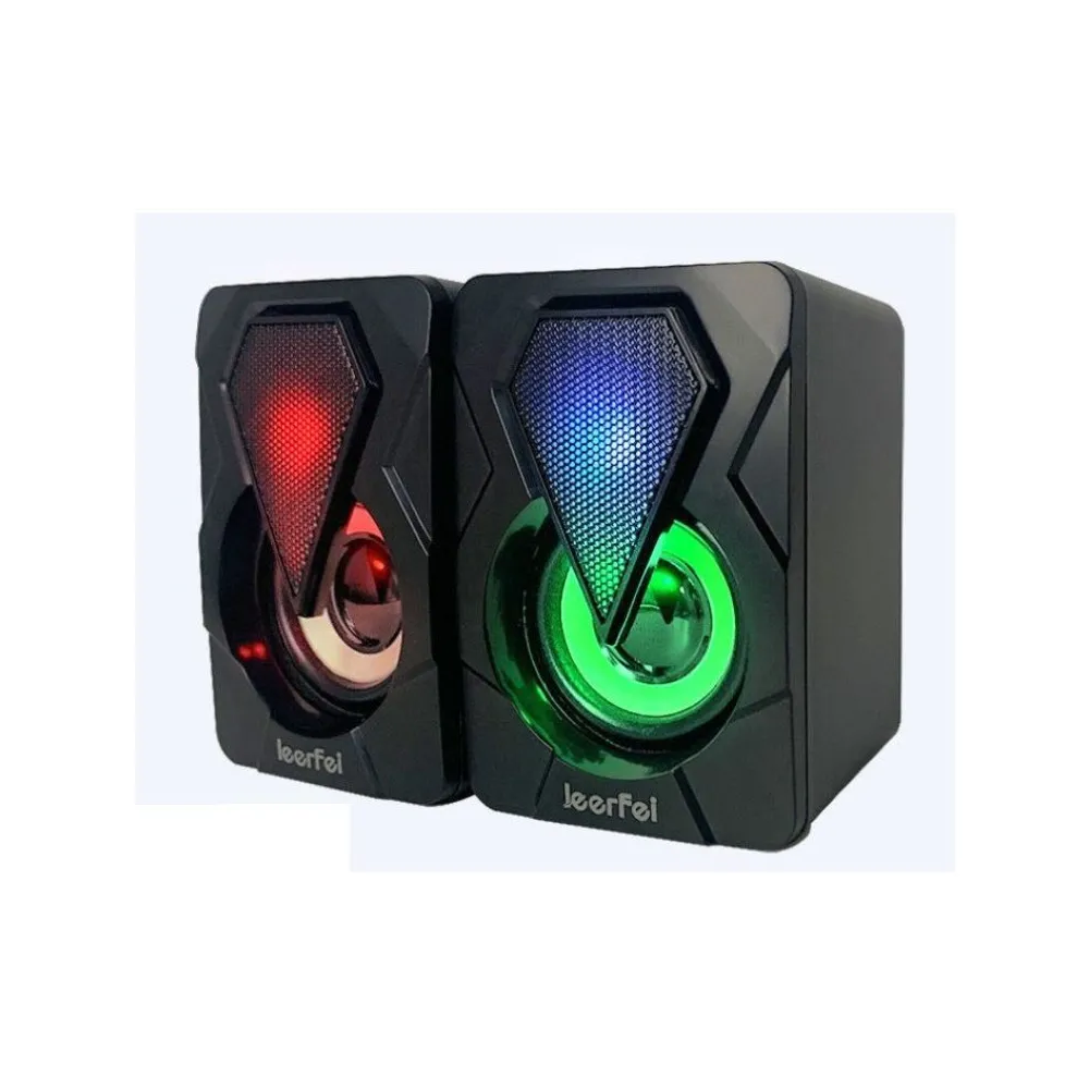 YST-1046 USB RGB zvučnici crni