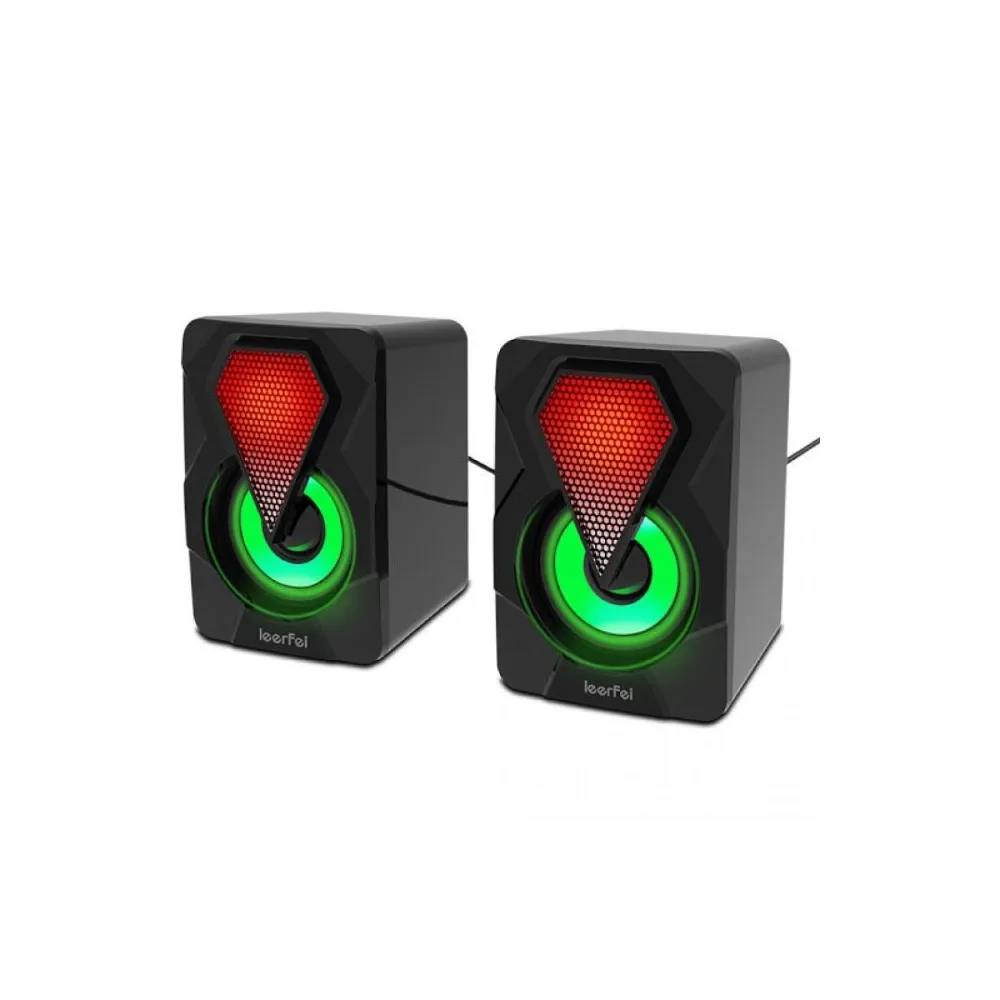 YST-1046 USB RGB zvučnici crni