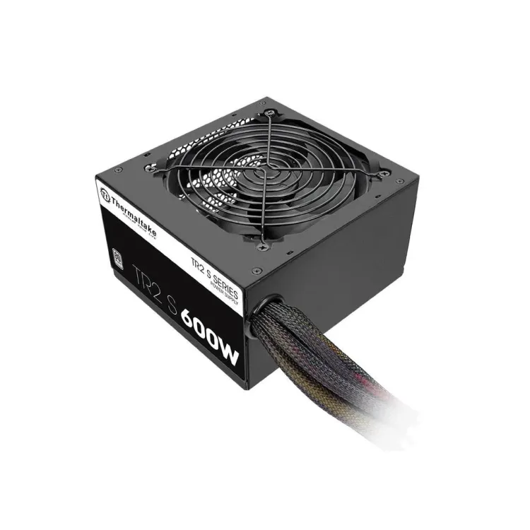 THERMALTAKE PSU TR2 S 600W, Ultra Quiet 120mm Fan, 80 PLUS, ATX, Active PFC, PCI-E 6+2pin x 2