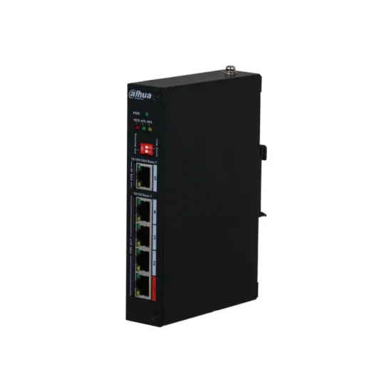 PFT1500 5-Port PoE Extender with 4-Port PoE Out and 1-Port PoE In