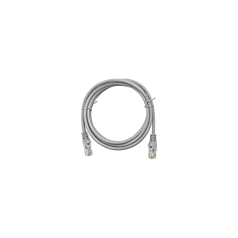 Schrack Patch kabl RJ45, Cat.6, U/UTP, PVC, sivi, 7m