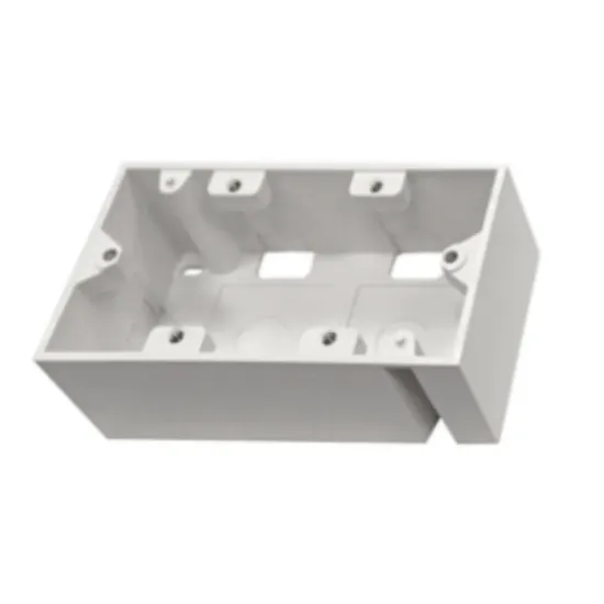 Schrack TOOLLESS LINE-45x45, nazidna kutija 4M, za utičnice, 81x148x42mm