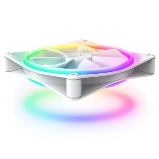 F140 RGB Duo Twin Pack 140mm ventilator beli (RF-D14DF-W1)