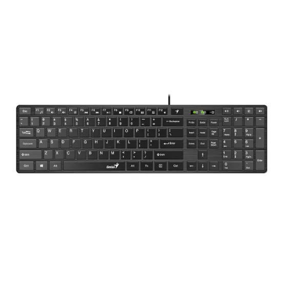 Genius Tastatura SlimStar 126,USB, BLK, US