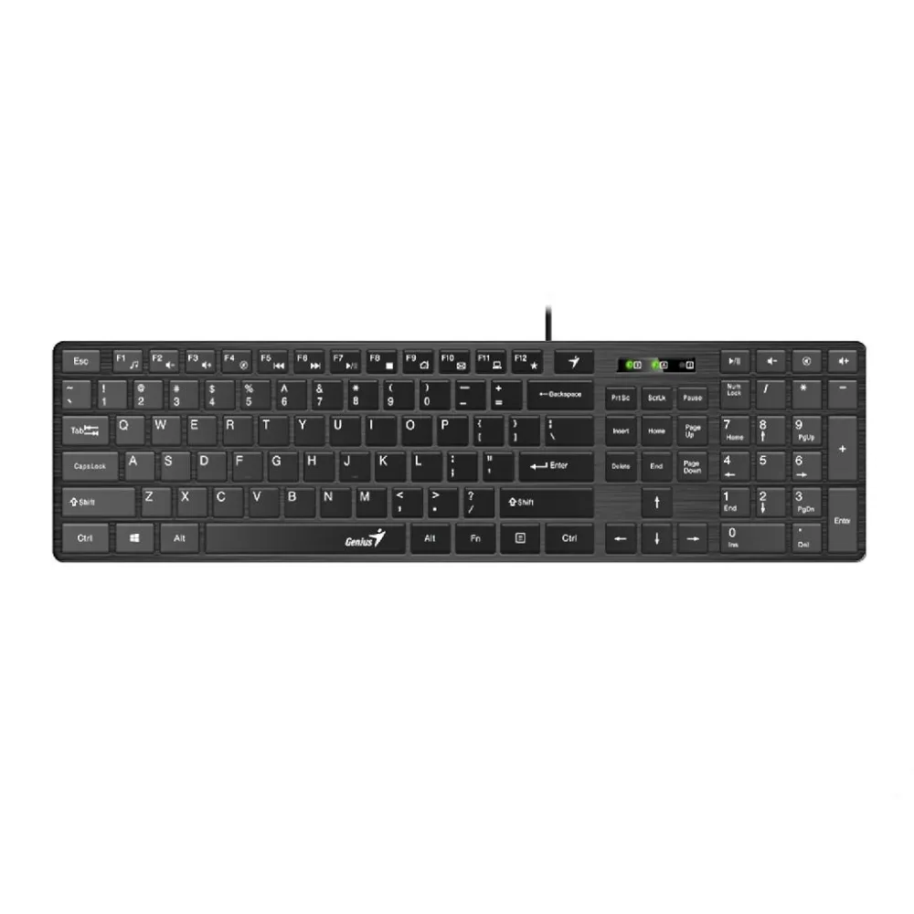 Genius Tastatura SlimStar 126,USB, BLK, US