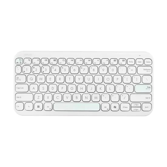 Asus Tastatura KW100 Marshmallow/US/White/ Copilot