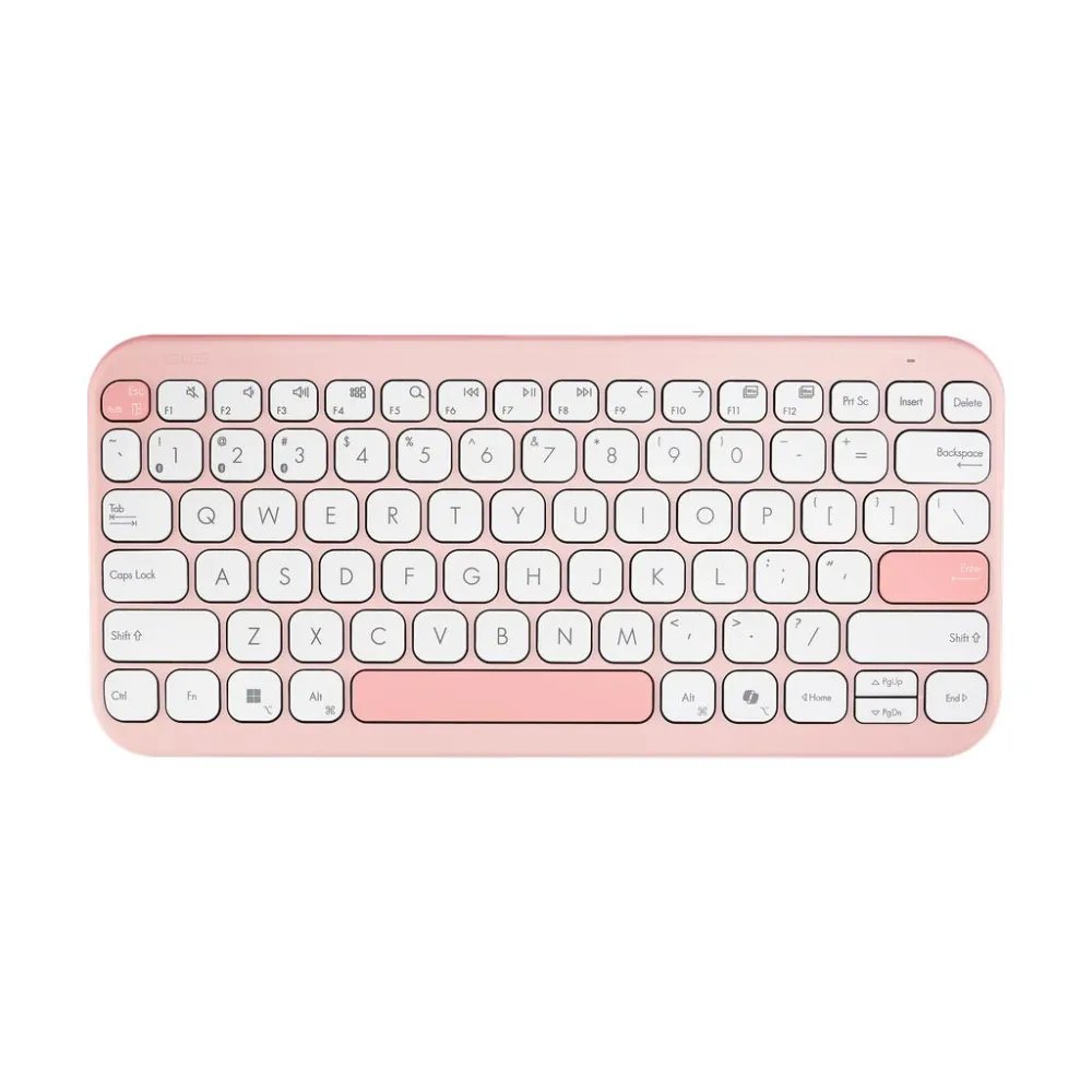 Asus Tastatura KW100 Marshmallow/US/Pink/ Copilo