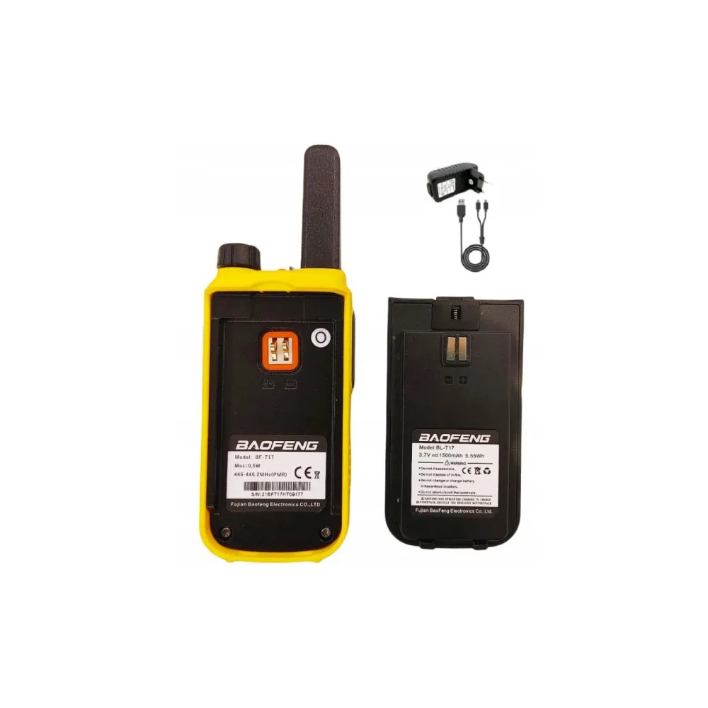 Baofeng BF-T17 žuta Radio stan