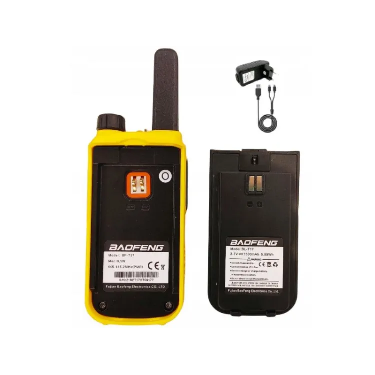 Baofeng BF-T17 žuta Radio stan