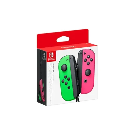 NINTENDO SWITCH JOY-CON PAIR NEON GREEN/PINK