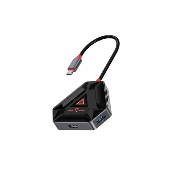 White Shark HEXAGON 6 u 1 USB-C HUB