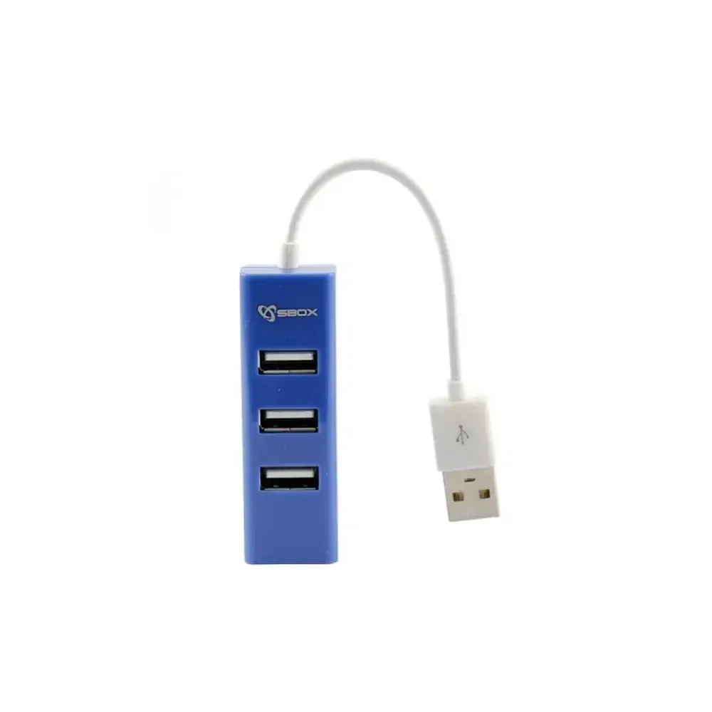 SBOX USB Hub H-204 Blue