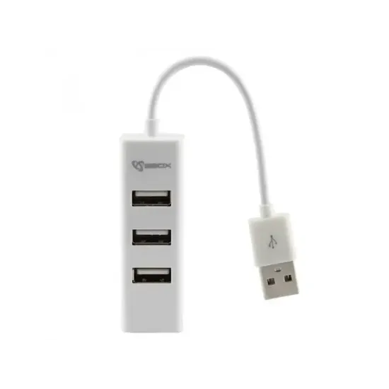 SBOX USB Hub H-204 White