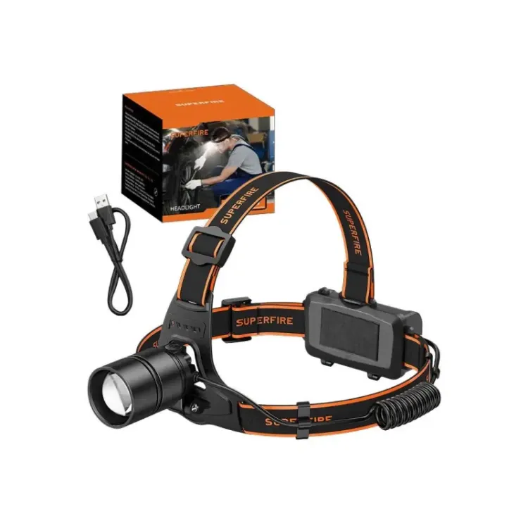 Superfire HL71 baterijska lampa 500Im USB-C