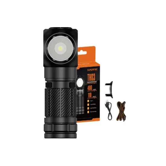 Superfire TH03 Multi Purpose Flashlight 460lm