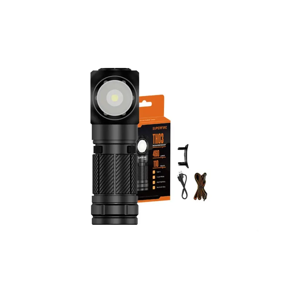 Superfire TH03 Multi Purpose Flashlight 460lm